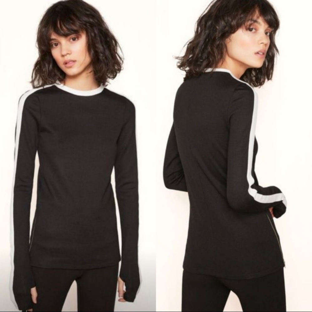 Make Lara’s top with contrasting bands